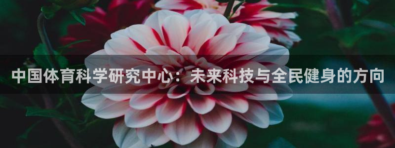 中国体育科学研究中心：未来科技与全民健身的方向