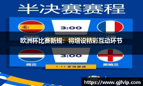 欧洲杯比赛新规：将增设精彩互动环节